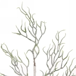 Ветка хвойная «Зимняя свежесть» 67 см, Белый