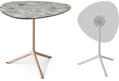 Стол складной Tripe Maxi Folding, HPL, тортора, зернистый