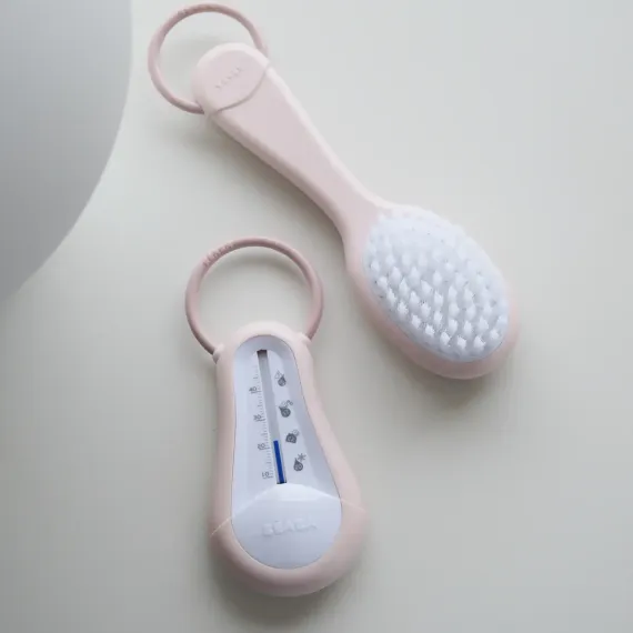 Расческа и щетка Beaba Comb and Brush Old Pink