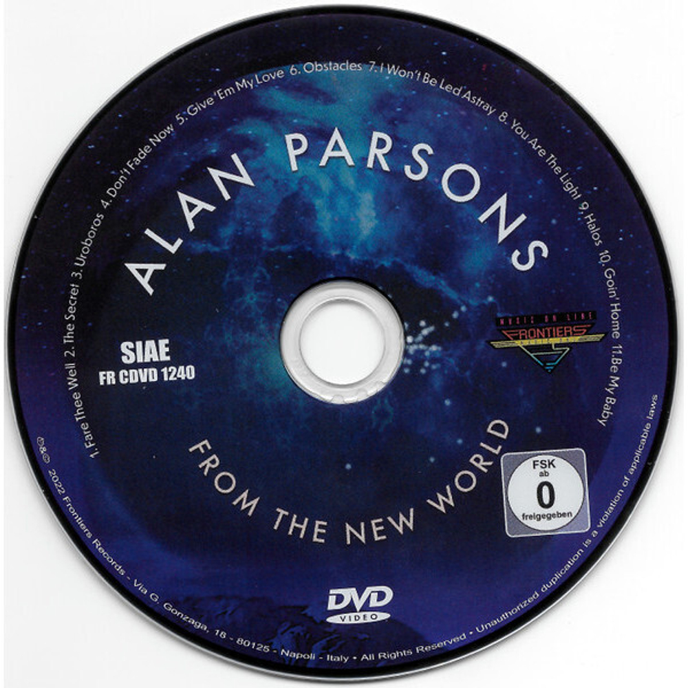Alan Parsons / From The New World (CD+DVD)