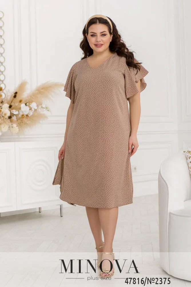 Платье 2375-Капучино Minova