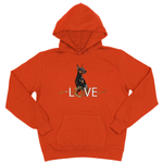 Толстовка "Цвергпинчер- колючая любовь"