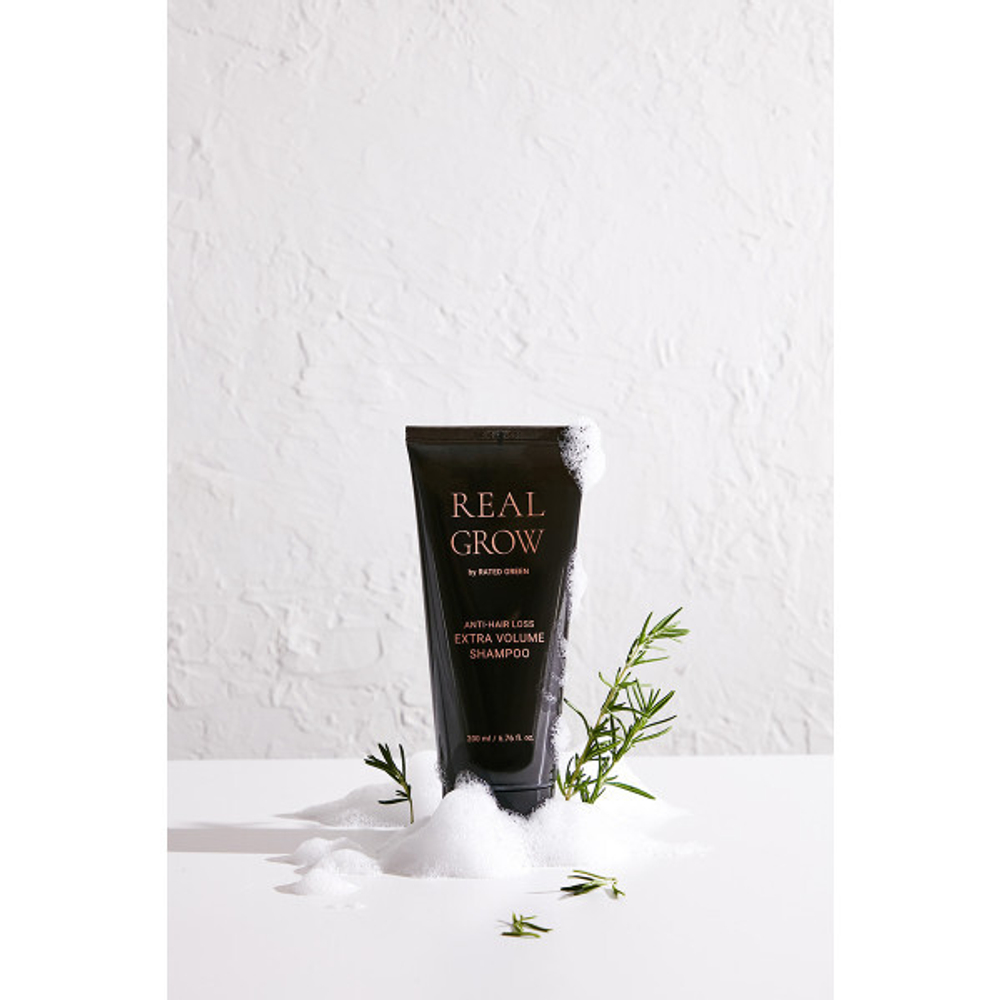 Шампунь против выпадения Rated Green Real Grow Anti-Hair Loss Extra Volume Shampoo 200 мл