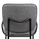 Стул LATITUDE Ror, Double Frame, рогожка, черный /серый