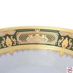 Набор салатников Falkenporzellan Donna Green gold 18 см (6 шт)