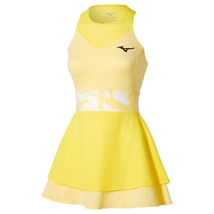 Теннисное платье Sukienka Mizuno Daybreakers - lemon tonic