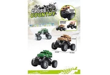 Машинка "Монстр-трак" инерционная в пакете