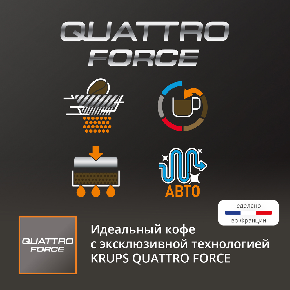 Автоматическая кофемашина Krups Arabica EA819N10