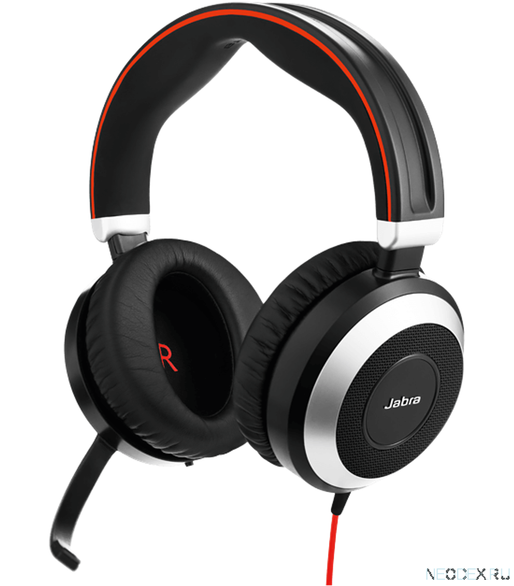 Jabra Evolve 80 Stereo UC проводная гарнитура USB-C ( 7899-829-289 )