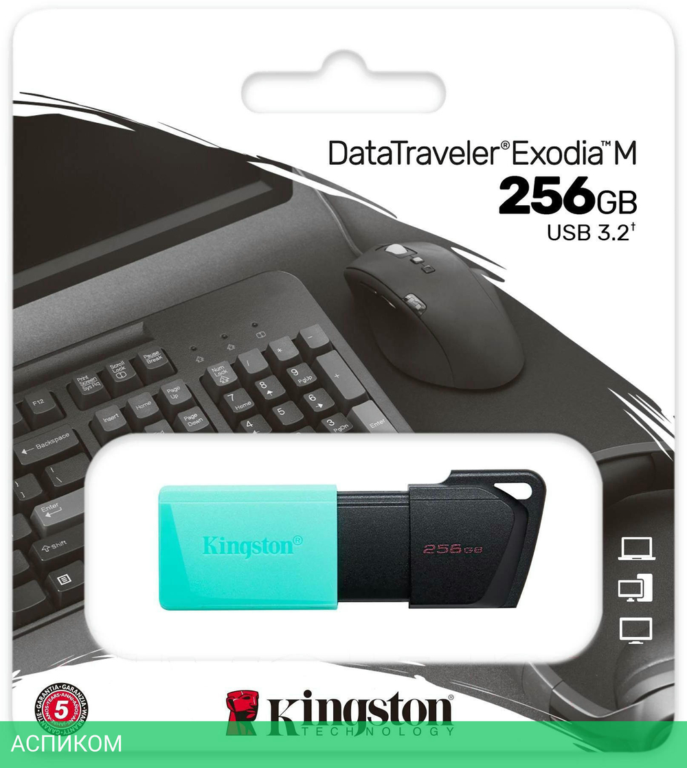 USB Flash-накопитель Kingston DataTraveler Exodia M (DTXM/256GB)