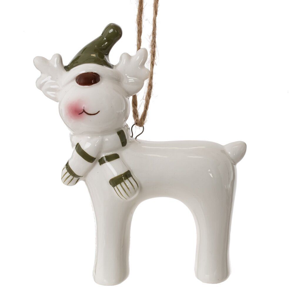 GAEM Фигурка декоративная подвесная "Олень", L8 W3 H11,5 см, 4в.