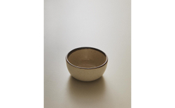 Zara Home миска из каменной керамики, цвет бежевый, 8.8 см