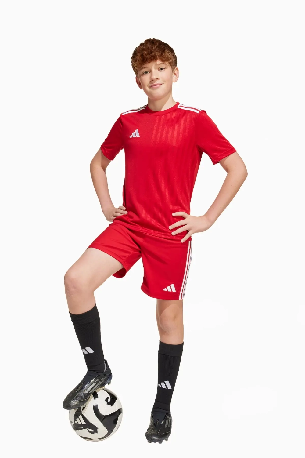 Футболка adidas Campeon 25 Junior - красный