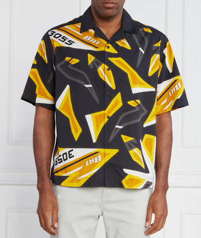 Рубашка Lapis_3 BOSS ORANGE - черный(50494872)