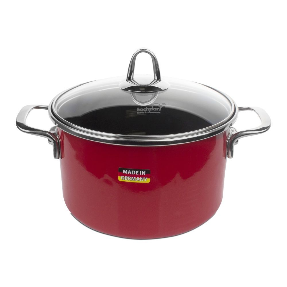 Кастрюля 1.9л Kochstar Metallica Solid Rot Германия