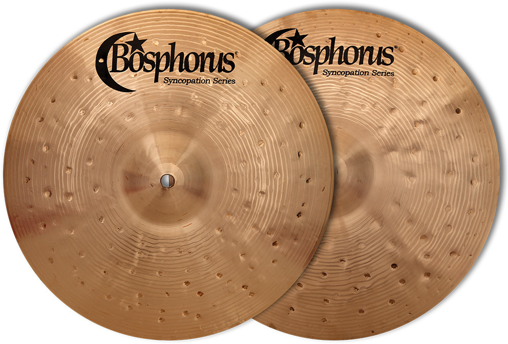 Две тарелки 14" Bosphorus 14SH Syncopation Hi-Hat