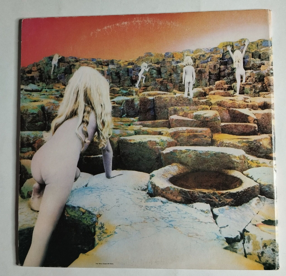Винтажная виниловая пластинка LP Led Zeppelin Houses Of The Holy (France 1975)