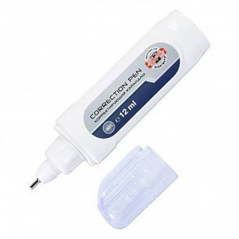 Коррект.ручка KOH-I-NOOR мет.нак. 12 мл