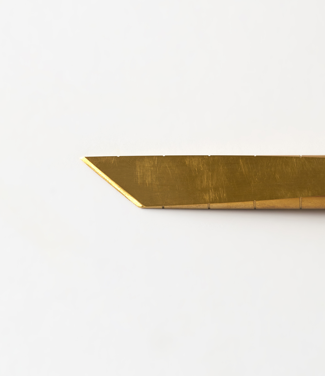 Craighill Desk Knife Brass — настольный нож