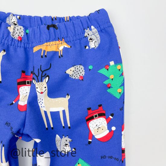 Пижама новогодняя теплая "Праздничный микс"