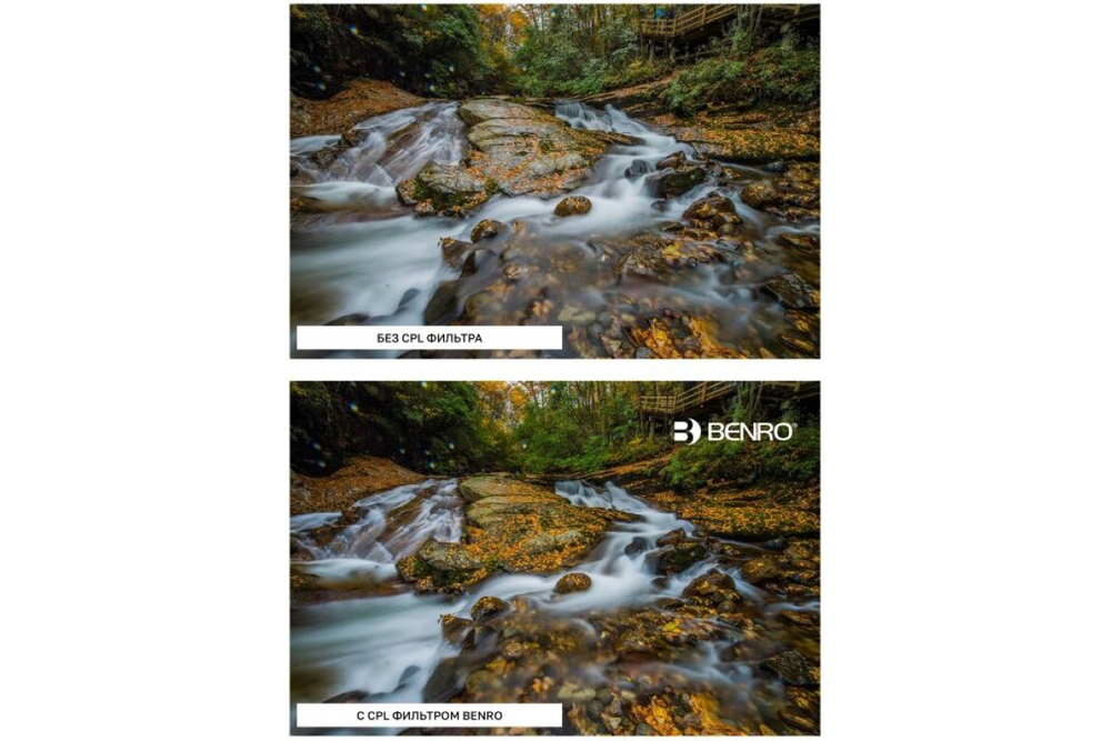 Поляризационный фильтр Benro SHD CPL-HD ULCA WMC/SLIM 49mm