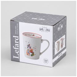 КРУЖКА LEFARD "ВРЕМЯ ПОДАРКОВ И СЮРПРИЗОВ" 380МЛ