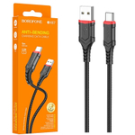 Кабель USB - TypeC BOROFONE BX67 (черный) 1м