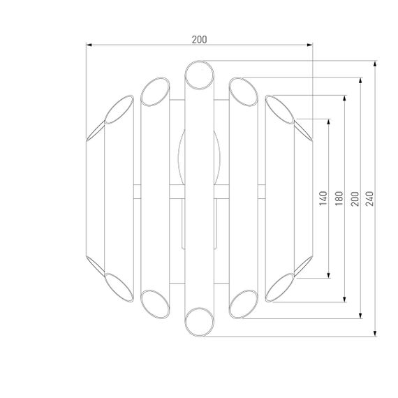 Настенный светильник Bogates Castellie 361/1