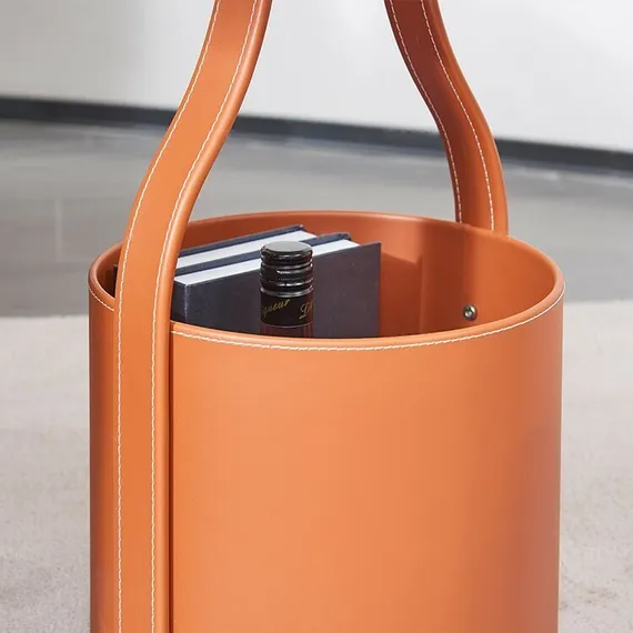 Журнальный столик Doppio N, Ø45х49 см, коричневый