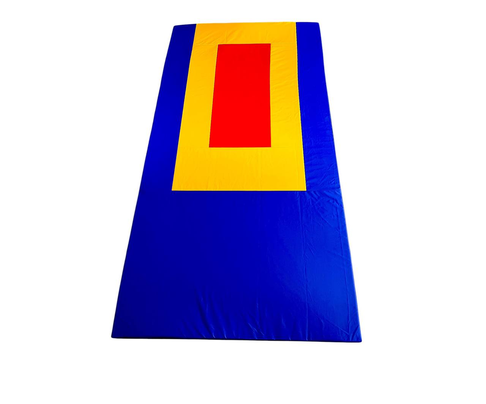 Зона приземления для двойного минитрампа