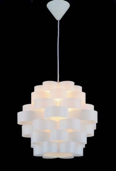 Люстра Heller 1xE27 40W белый 43x43x40 см