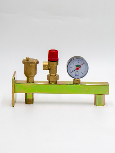 Золл Настенная группа безопасности 3 bar расш. бака 3/4" (ZL6012)