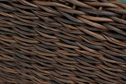 "Капучино" журнальный столик из искусственного ротанга (гиацинт), цвет коричневый