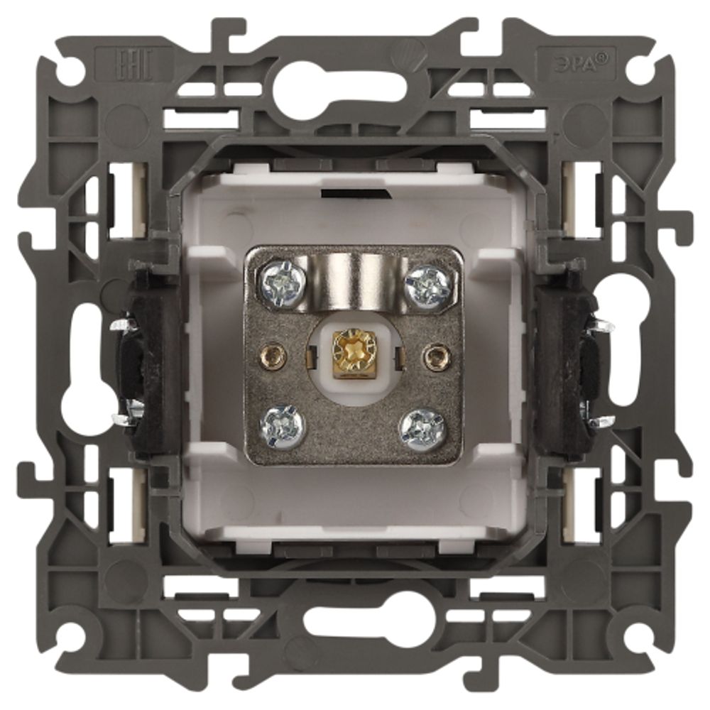 Розетка ЭРА Elegance 14-3101-02 TV одиночная IP20 слоновая кость