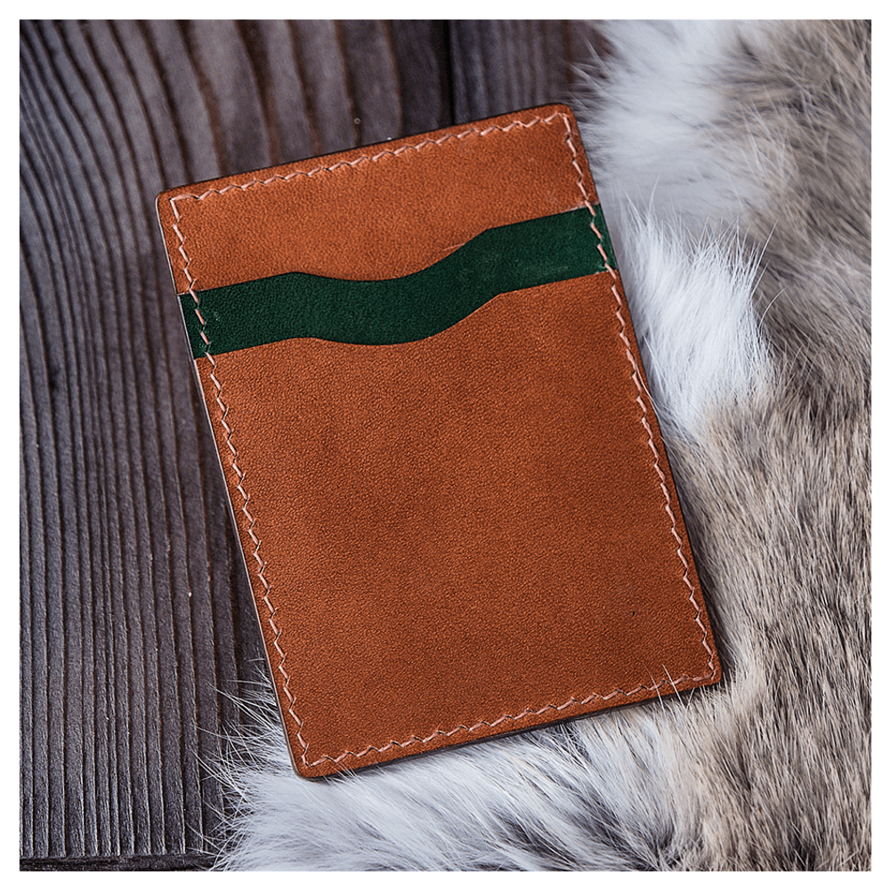 Кожаный картхолдер «Тигр»