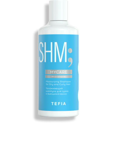 Tefia Mycare Moisturizing Shampoo - Увлажняющий шампунь для сухих и вьющихся волос, 300мл