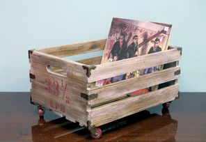 Ящик Для Хранения Пластинок MagicWood (Pale Yellow)