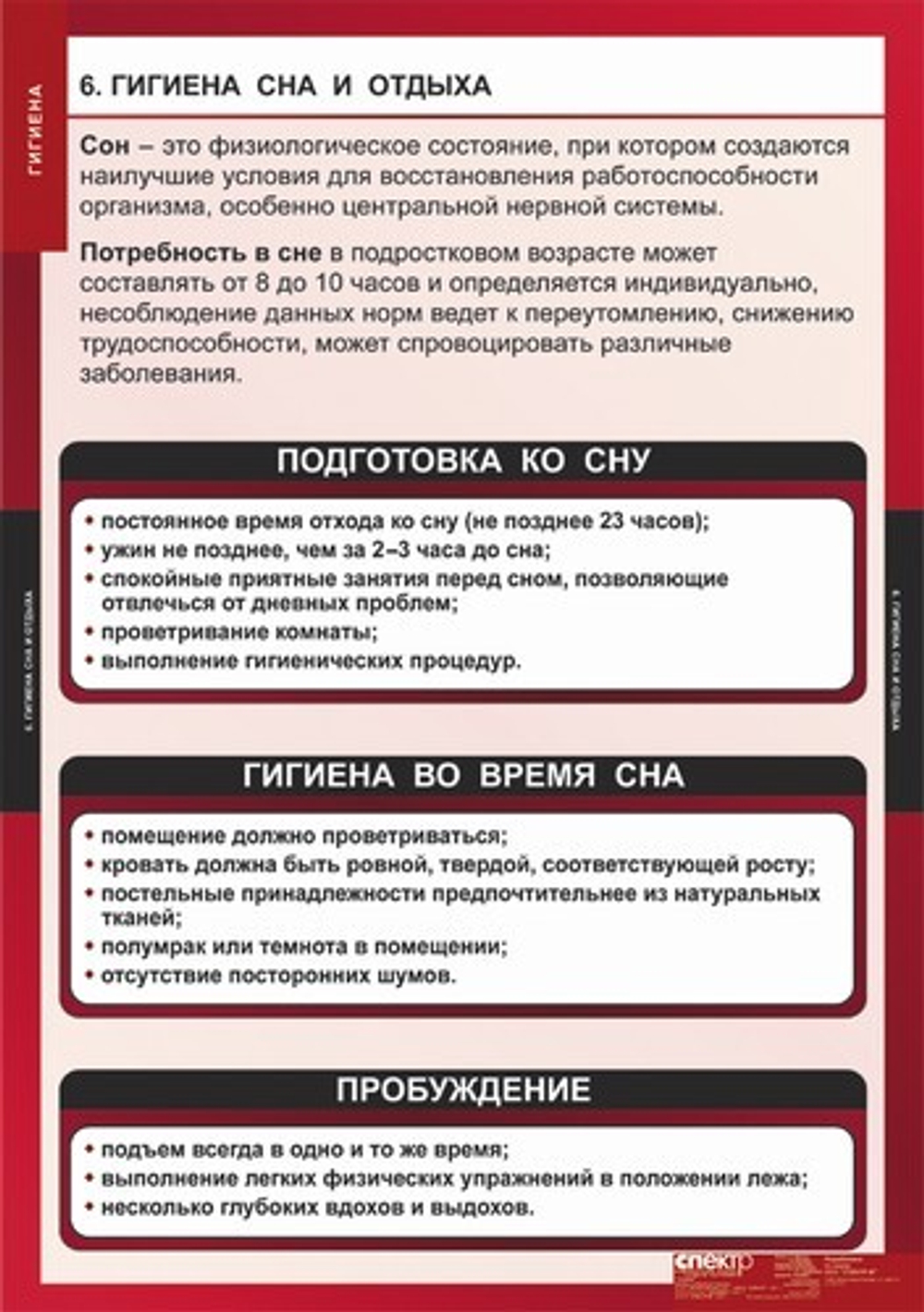 Гигиена (8 таблиц, 68х98 см)