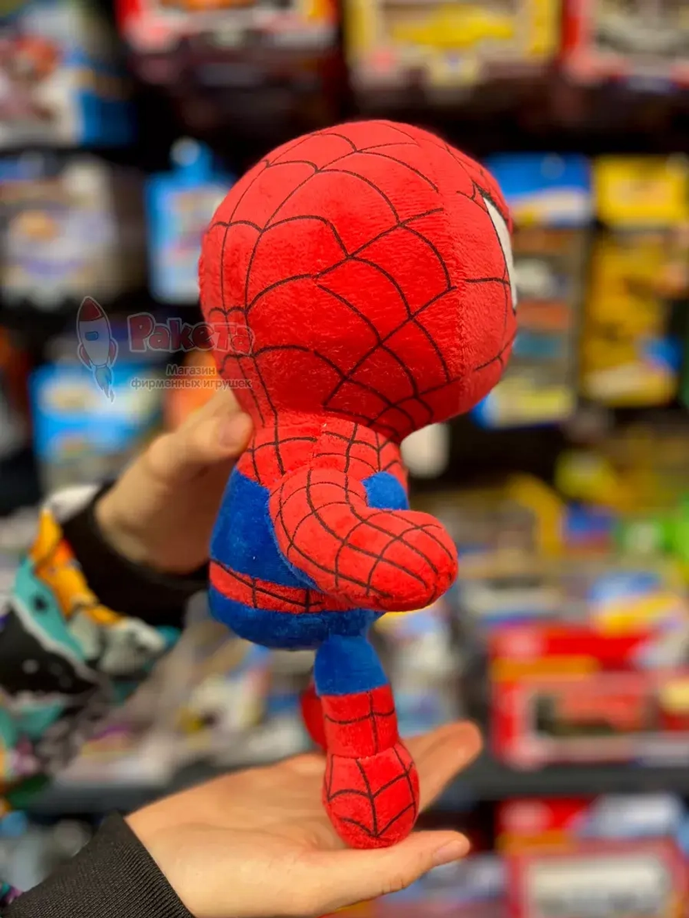 Мягкая игрушка Человек Паук фигурка плюшевая Spider Man