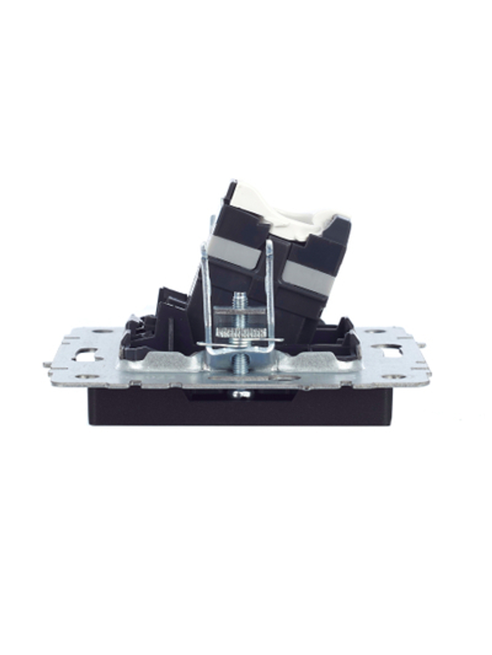 BRITE Розетка компьютерная RJ45 кат.5E РК10-БрЧ черный IEK