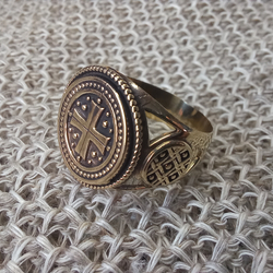 Кольцо "Греческий крест"