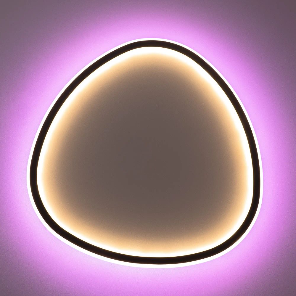 Citilux ТRIO CL215B251E LED RGB Люстра с пультом Чёрная