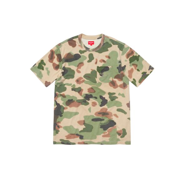 Supreme SS20 Week 16 Overdyed Pocket Tee Logo T