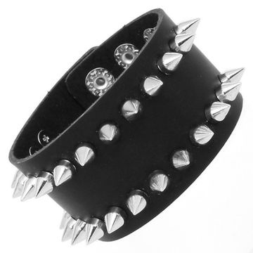 Браслет шипы 2 ряда (069)