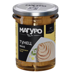 Магуро тунец филе натуральный 200гр