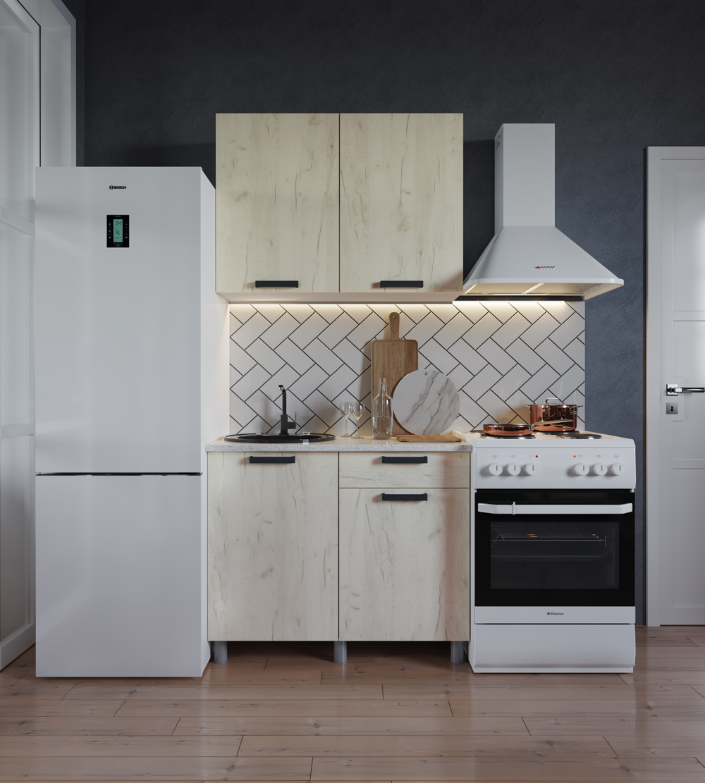 Кухня ДИОР готовое решение 1м