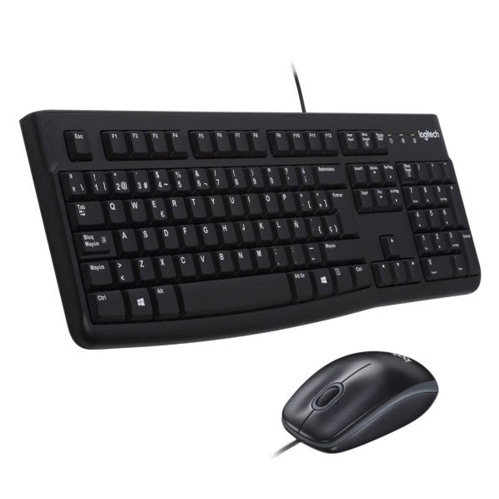 Комплект Logitech MK120 Desktop, (клавиатура+мышь) USB, 920-002561