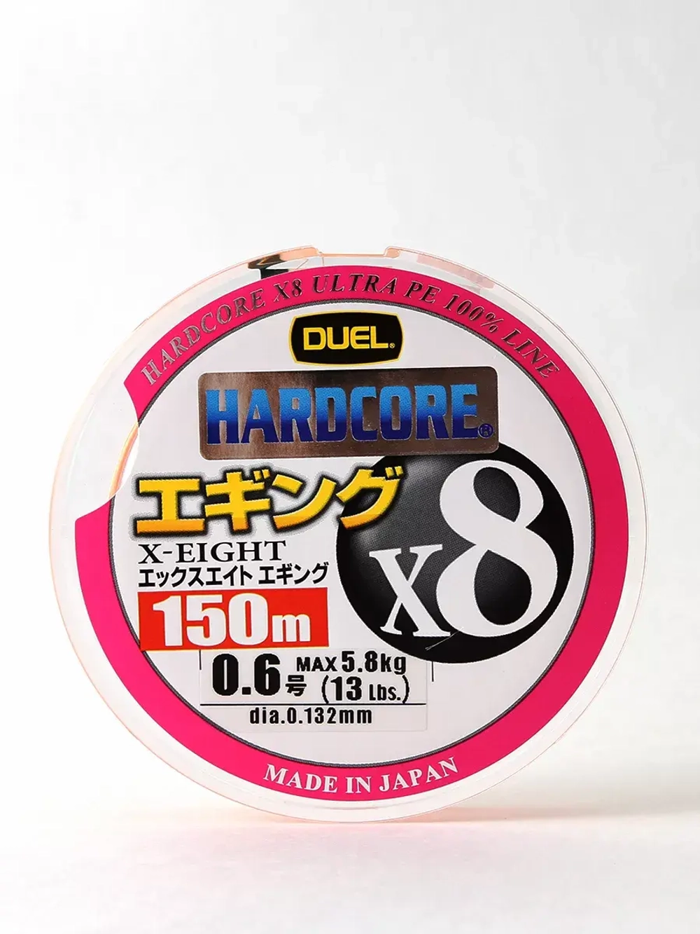 Плетеный шнур для рыбалки Duel PE Hardcore X4 Eging