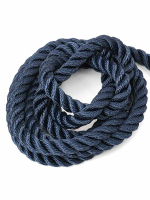 Канат крученый швартовый SailMaster Dock Line К3 10,0 мм с огоном, Navy Blue, 2000 кгс, 6 м, пакет