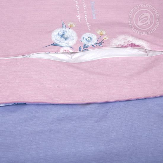 Евро комплект постельного белья Гелия велюр (фуле)